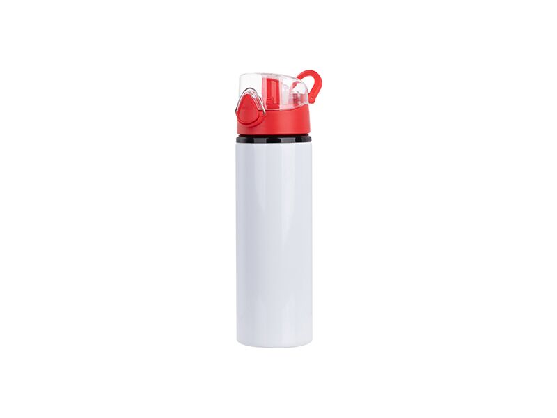750ml Aluminium Red Cap Bottle